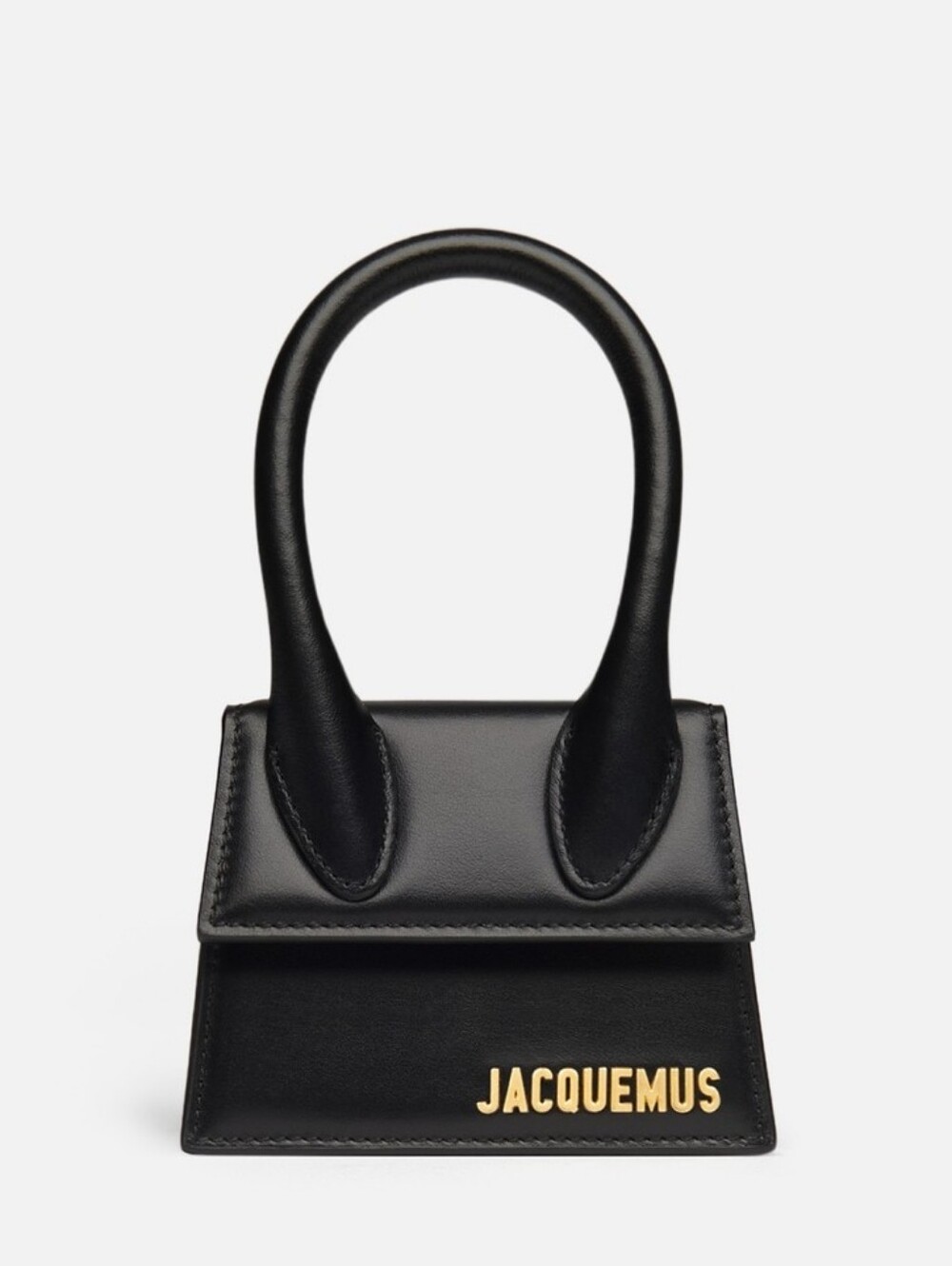 Jacquemus Black Le Chiquito Mini Top-Handle Bag - New With Tag